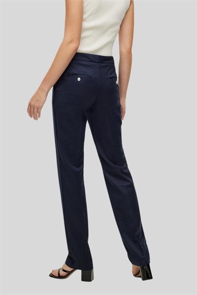 Hugo Boss Kadın Yün Pantolon Lacivert 466