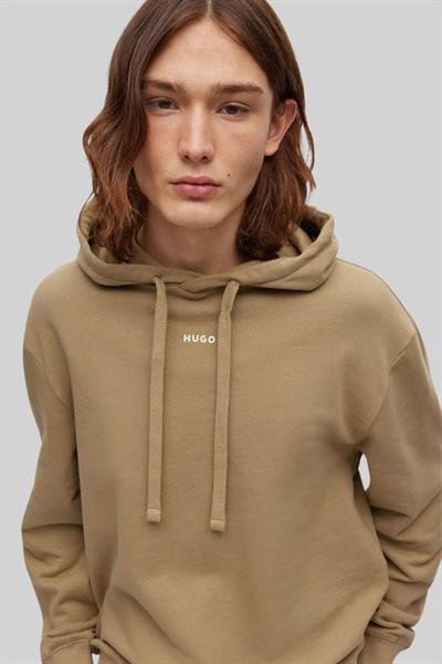 Hugo Boss Kapüşonlu Erkek Sweatshirt Kahverengi