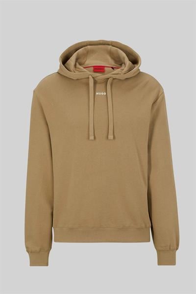 Hugo Boss Kapüşonlu Erkek Sweatshirt Kahverengi