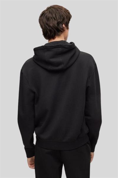 Hugo Boss Kapüşonlu Erkek Sweatshirt Siyah