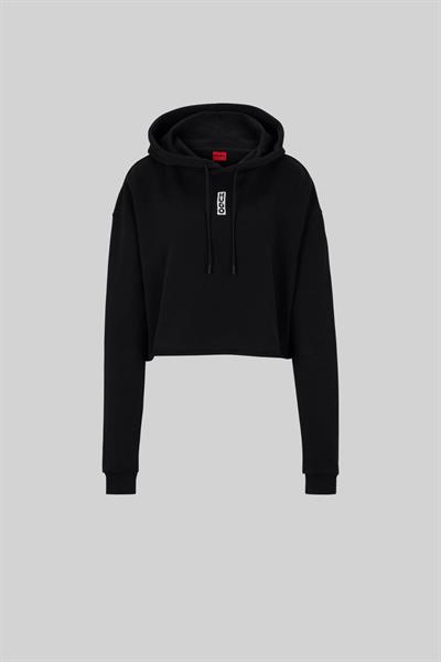 Hugo Boss Kapüşonlu Kadın Sweatshirt Siyah