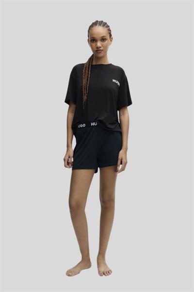 Hugo Boss Oversize Kadın T-Shirt Siyah