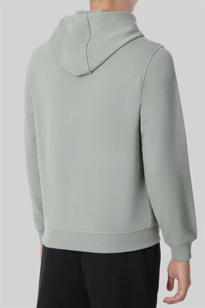 Hugo Boss Pamuklu Kapşonlu Erkek Sweatshirt Yeşil