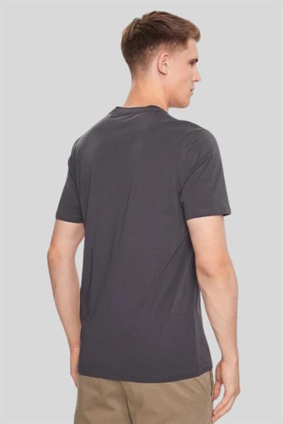 Hugo Boss Pamuklu Regular Fit Erkek T-Shirt Gri
