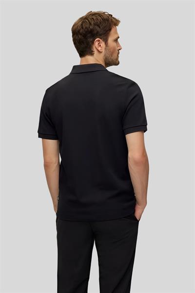 Hugo Boss Polo Yaka Erkek T-Shirt Siyah