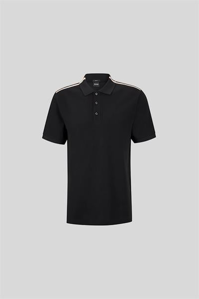 Hugo Boss Polo Yaka Erkek T-Shirt Siyah