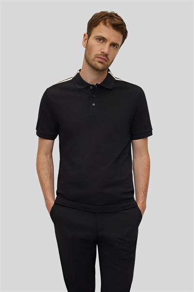 Hugo Boss Polo Yaka Erkek T-Shirt Siyah