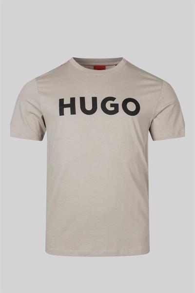 Hugo Boss Regular Fit Bisiklet Yaka Erkek T-Shirt Bej 260