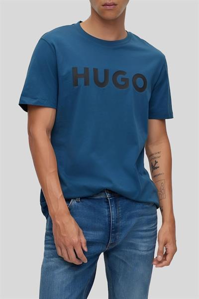 Hugo Boss Regular Fit Bisiklet Yaka Erkek T-Shirt Lacivert 403