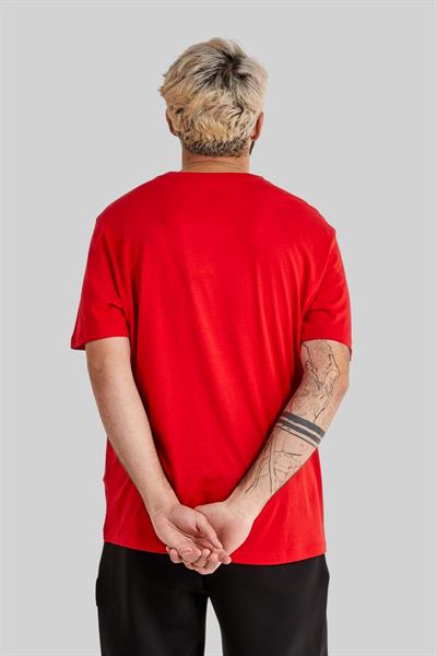 Hugo Boss Regular Fit Bisiklet Yaka Erkek T-Shirt Pembe 694