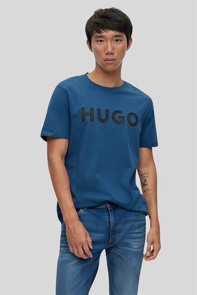 Hugo Boss Regular Fit Bisiklet Yaka Erkek T-Shirt Lacivert 403
