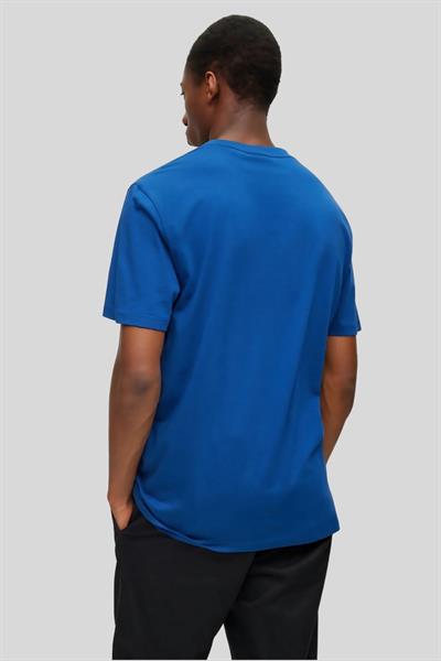 Hugo Boss Regular Fit Bisiklet Yaka Erkek T-Shirt Mavi 417