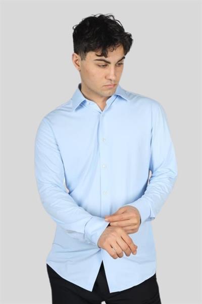 Hugo Boss Regular Fit Erkek Gömlek Mavi 450
