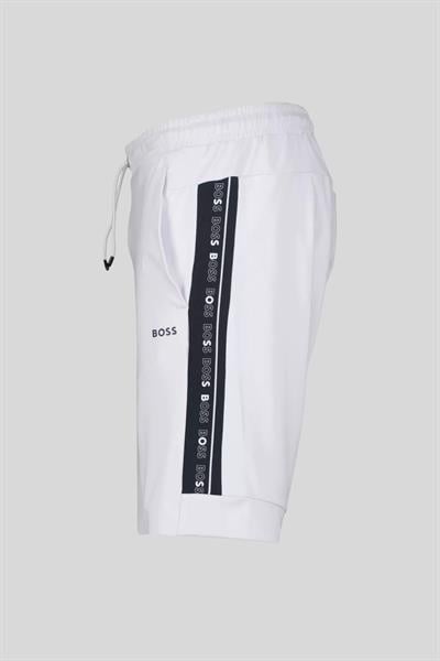 Hugo Boss Regular Fit Erkek Şort Beyaz 100