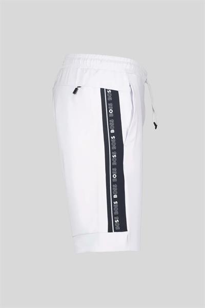 Hugo Boss Regular Fit Erkek Şort Beyaz 100