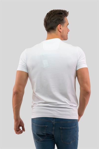 Hugo Boss Regular Fit Erkek T-Shirt Beyaz 100