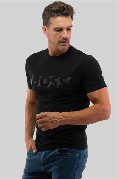 Hugo Boss Regular Fit Erkek T-Shirt Siyah