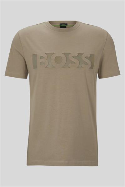 Hugo Boss Regular Fit Erkek T-Shirt Yeşil