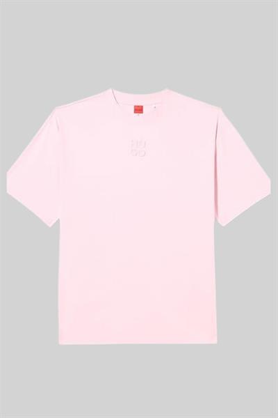 Hugo Boss Regular Fit Kadın T-Shirt Pembe