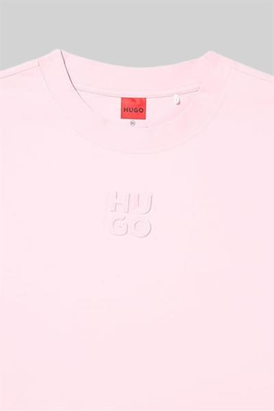 Hugo Boss Regular Fit Kadın T-Shirt Pembe