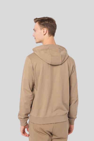 Hugo Boss Regular Fit Kapüşonlu Erkek Ceket Kahverengi