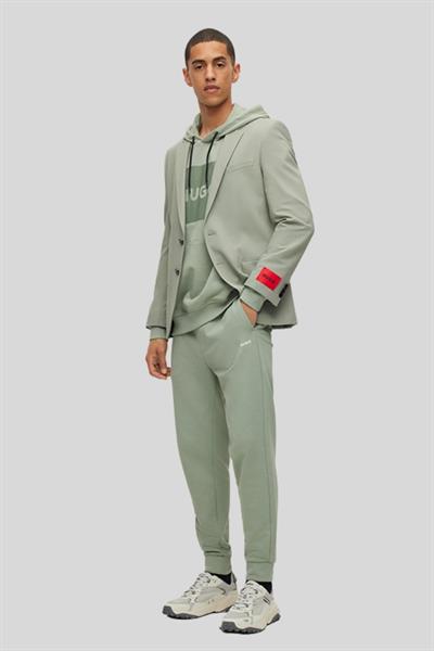 Hugo Boss Regular Fit Kapüşonlu Erkek Sweatshirt Yeşil