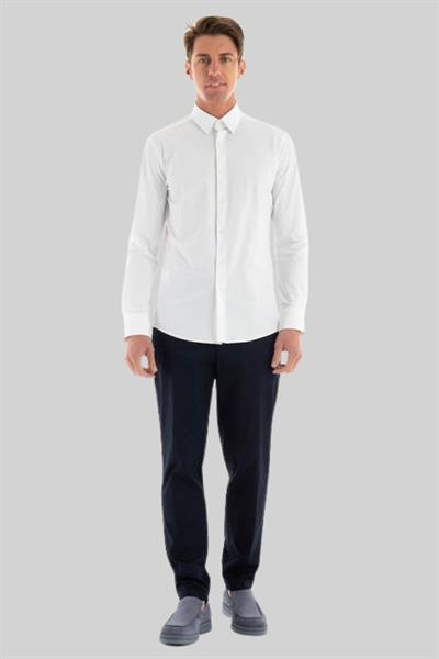 Hugo Boss Relaxed Fit Erkek Pantolon Lacivert 404