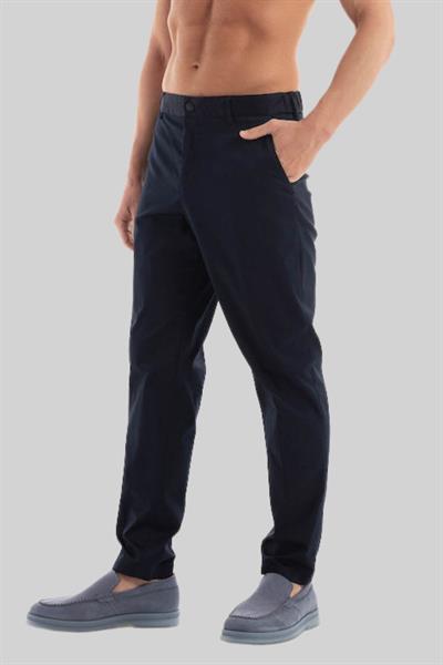Hugo Boss Relaxed Fit Erkek Pantolon Lacivert 404