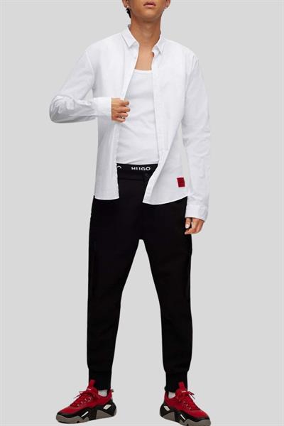 Hugo Boss Slim Fit Erkek Gömlek Beyaz 199