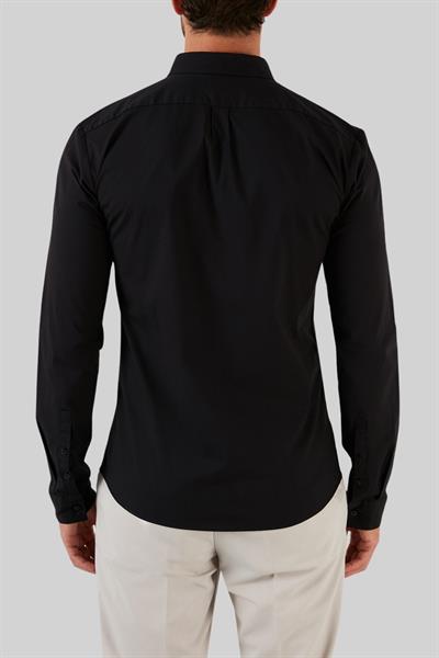 Hugo Boss Slim Fit Erkek Gömlek Siyah