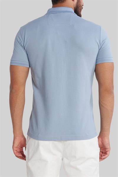 Hugo Boss Slim Fit Polo Erkek T-Shirt Mavi 498