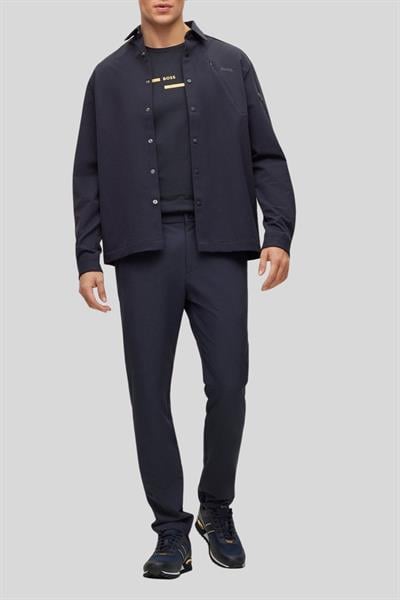 Hugo Boss Slim Fit Streç Chino Erkek Pantolonu Lacivert 414