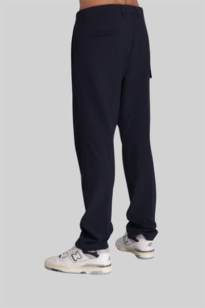 Hugo Boss Slim Fit Streç Chino Erkek Pantolonu Mavi 402