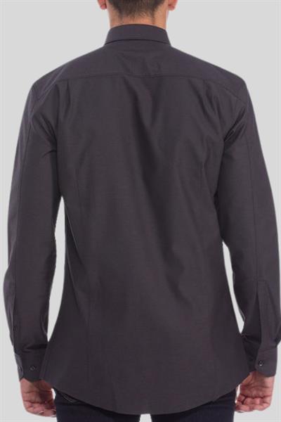 Hugo Boss Slim Fit Uzun Kollu Erkek Gömlek Siyah