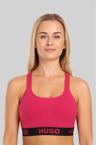 Hugo Boss Sporcu Sütyeni Pembe 663
