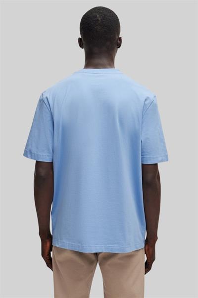 Hugo Boss Streç Erkek T-Shirt Mavi 460