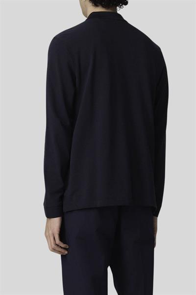 Hugo Boss Uzun Kollu Erkek Polo T-Shirt Lacivert