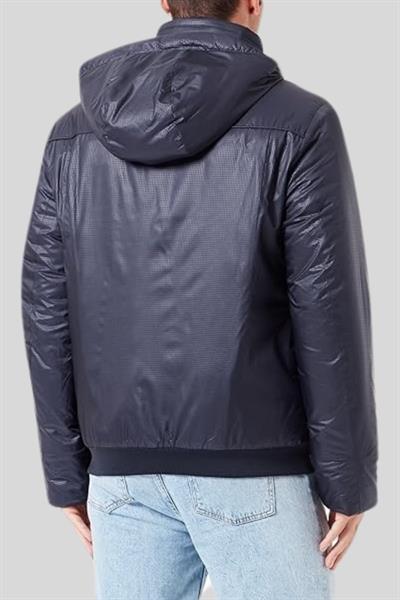 Hugo Boss Vuruşlu ve Göğüs Cepli Erkek Mont Mavi 402