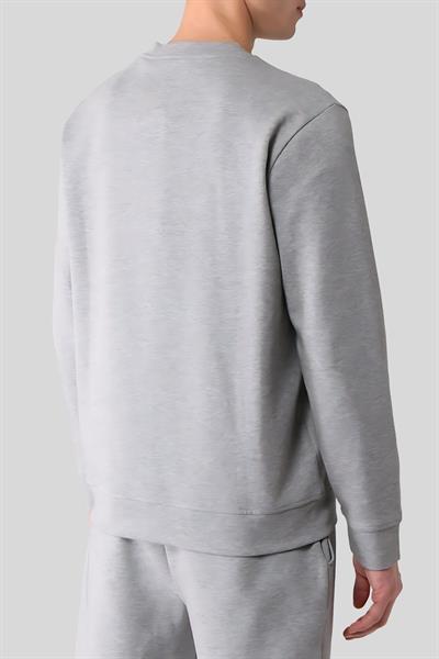 Hugo Boss X NBA Erkek Yel değirmeni Kapüşonlu Sweatshirt Gri 034