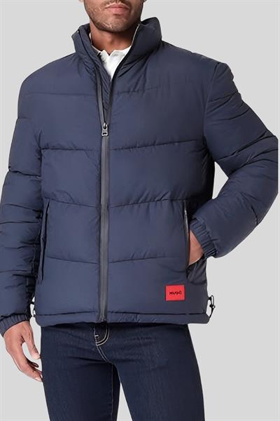 Hugo Dik Yaka Erkek Mont Lacivert 405