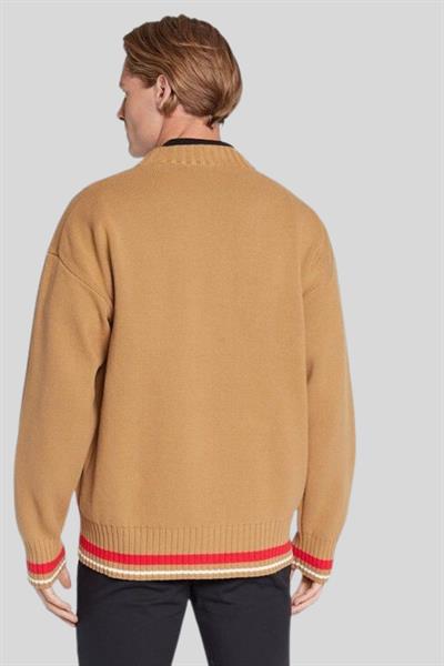 Hugo Erkek Oversize Hırka Kahverengi