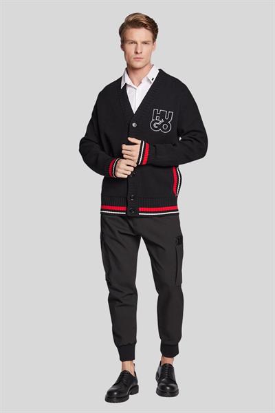 Hugo Erkek Oversize Hırka Siyah
