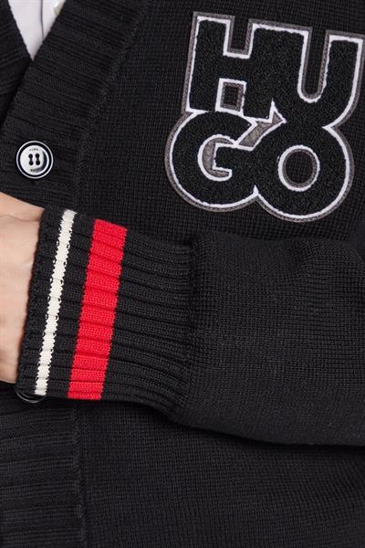 Hugo Erkek Oversize Hırka Siyah