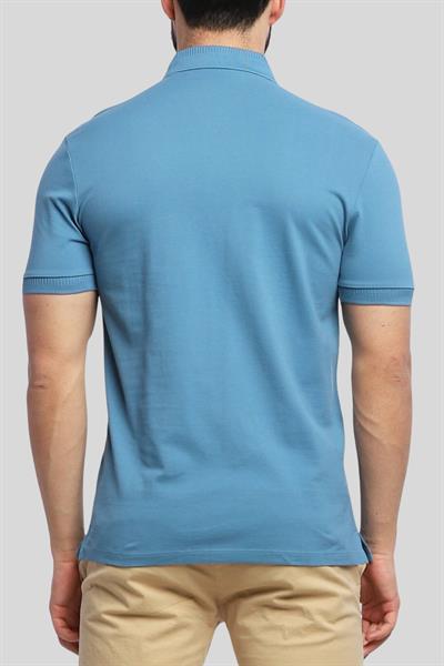 Hugo Erkek Polo T-Shirt Mavi 421