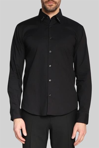 Hugo Erkek Regular Fit Gömlek Siyah