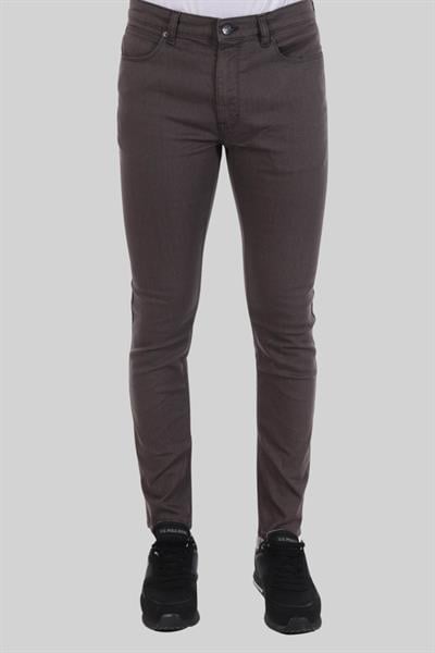 Hugo Erkek Slim Fit Jean Pantolon Gri