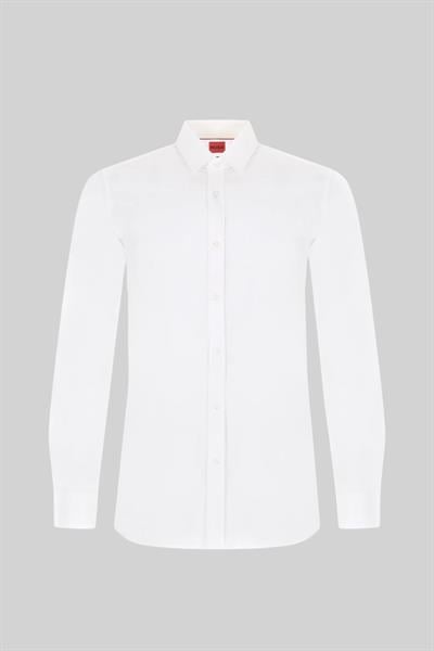 Hugo Erkek Slim Fit Smokin Gömlek Beyaz 199
