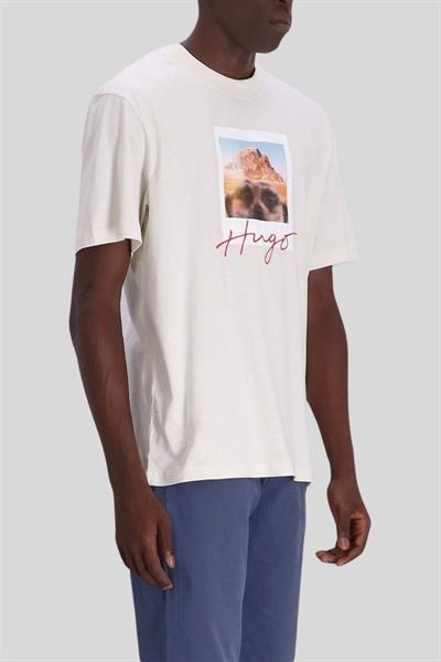 Hugo Erkek T-Shirt Beyaz