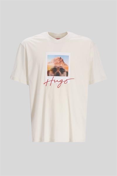 Hugo Erkek T-Shirt Beyaz