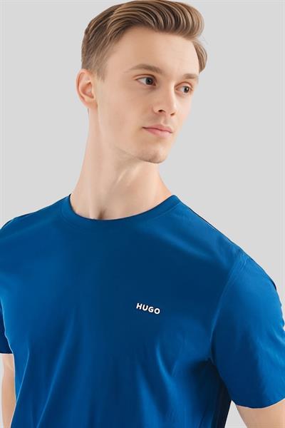 Hugo Erkek T-Shirt Mavi 417